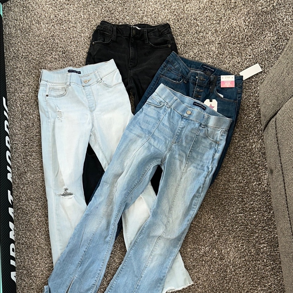 Denim and Black Jeans Collection